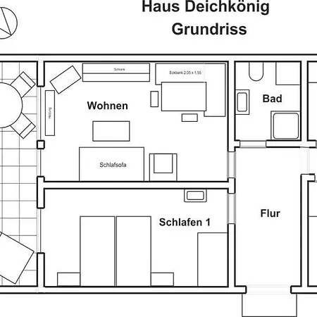 Haus Deichkonig * Sankt Peter-Ording